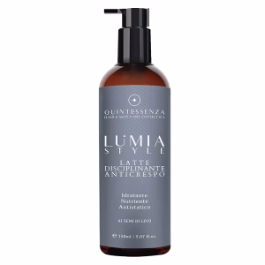 Quinta Essenza Lumia Style Latte Disciplinante Anticrespo – Latte Leave-In ai Semi di Lino