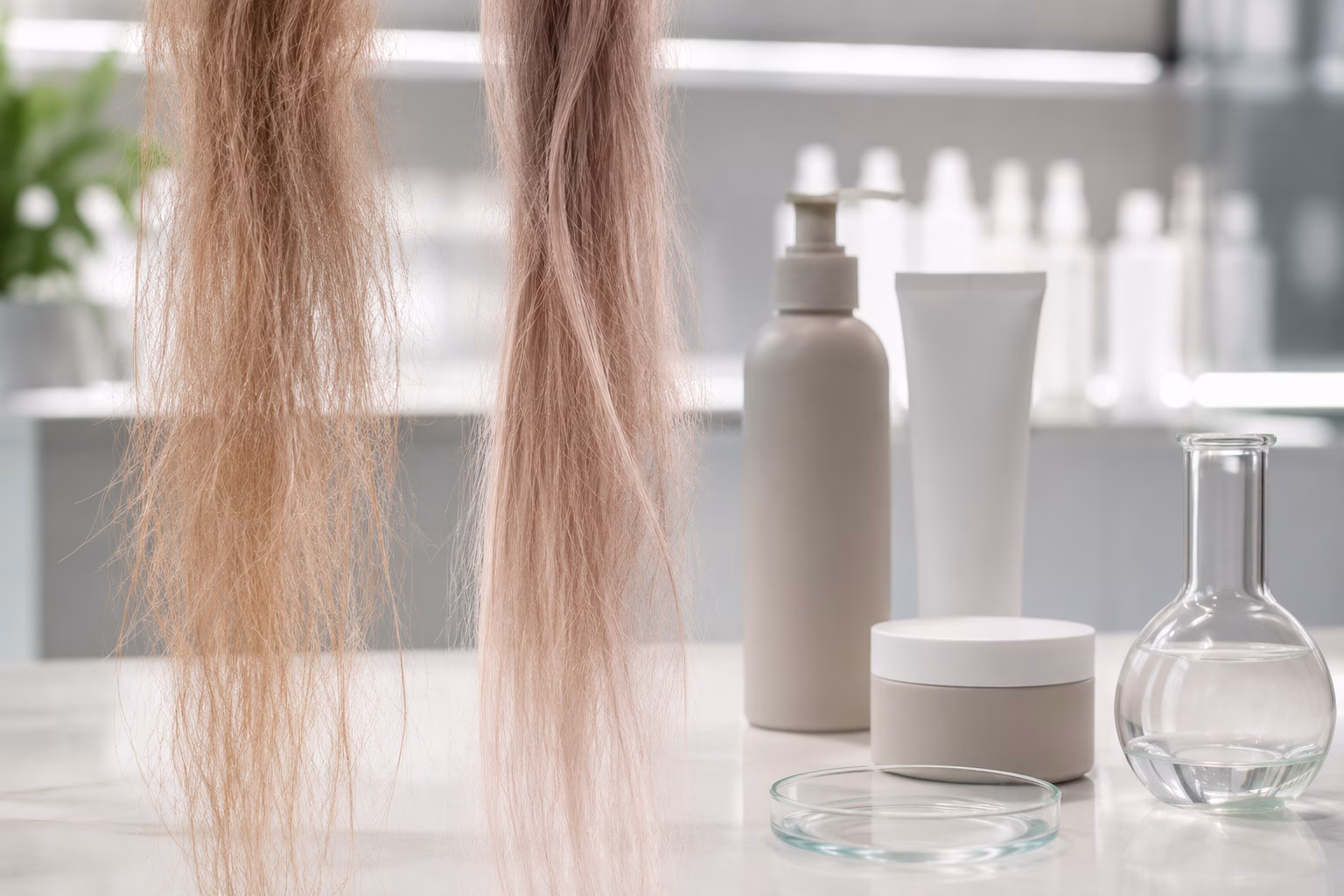 Capelli secchi o danneggiati? Come riconoscere la differenza e scegliere la routine professionale giusta